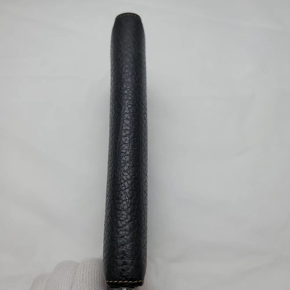 Coach Accordian Textured Leather Wallet - Picture 9 of 10